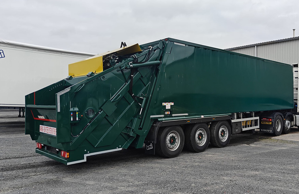 New Mobile Transfer (Self-Loading) Trailer