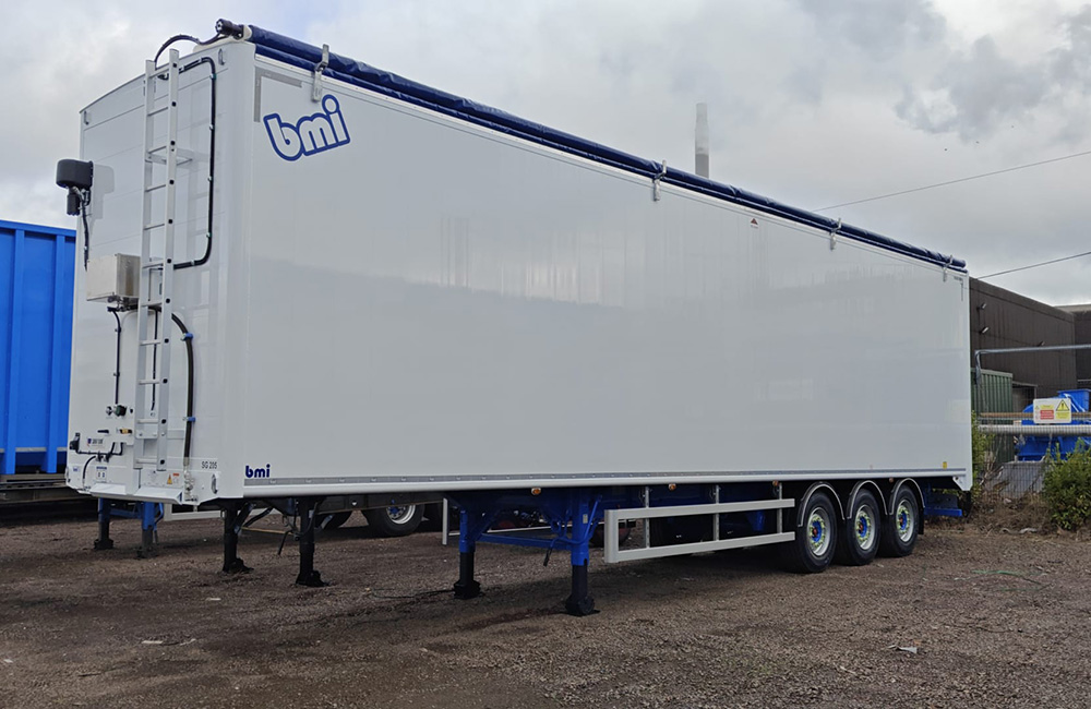 New 125yd BMI Moving Floor Trailer